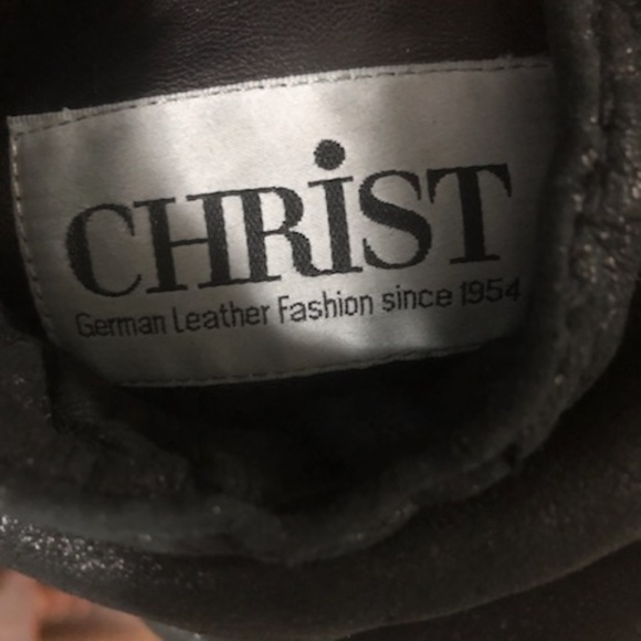 Werner Christ Authentic Black Reversible Shearling Coat - Picture 3 of 13